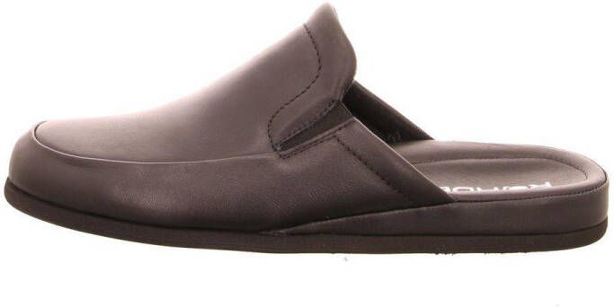 Rohde 6607~~~~~~~~~~~~~~~~~~~~~~~~~~ Heren pantoffels Zwart