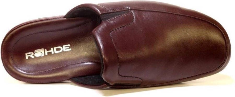 Rohde 6607 Pantoffels Slippers Wijnrood 10½ - Foto 2