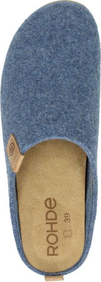 Rohde 6860 Volwassenen Dames pantoffels Blauw