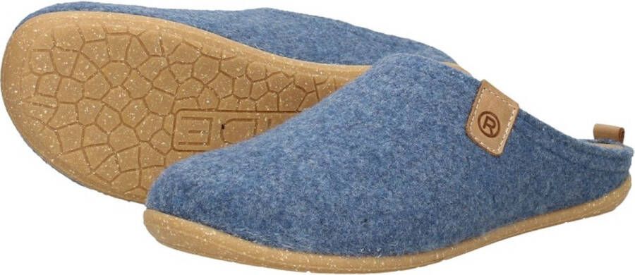 Rohde 6860 Volwassenen Dames pantoffels Blauw