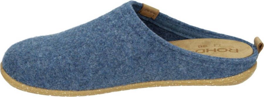 Rohde 6860 Volwassenen Dames pantoffels Blauw