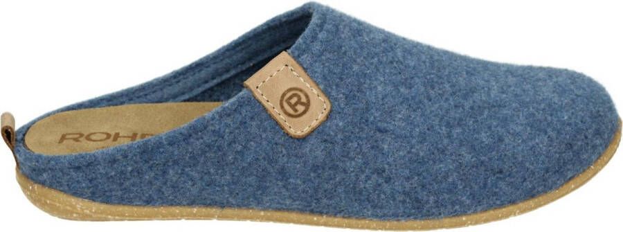 Rohde 6860 Volwassenen Dames pantoffels Blauw