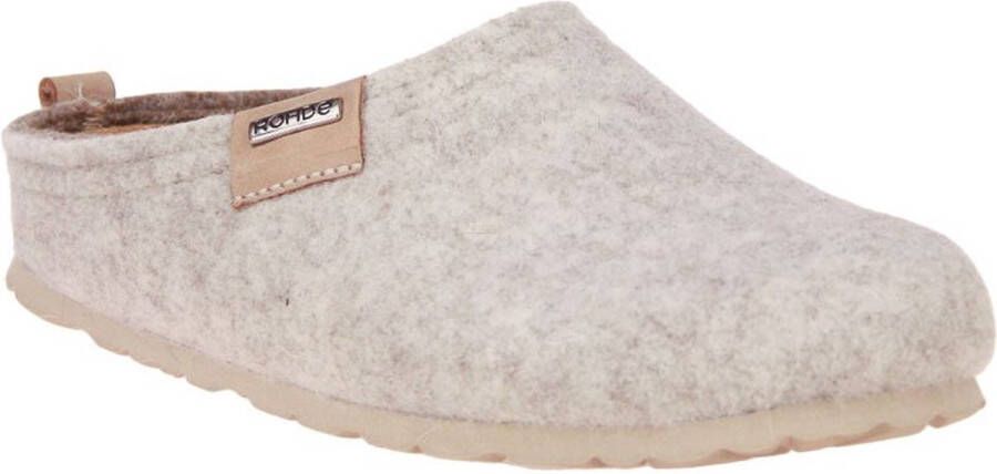 Rohde Beige Pantoffel
