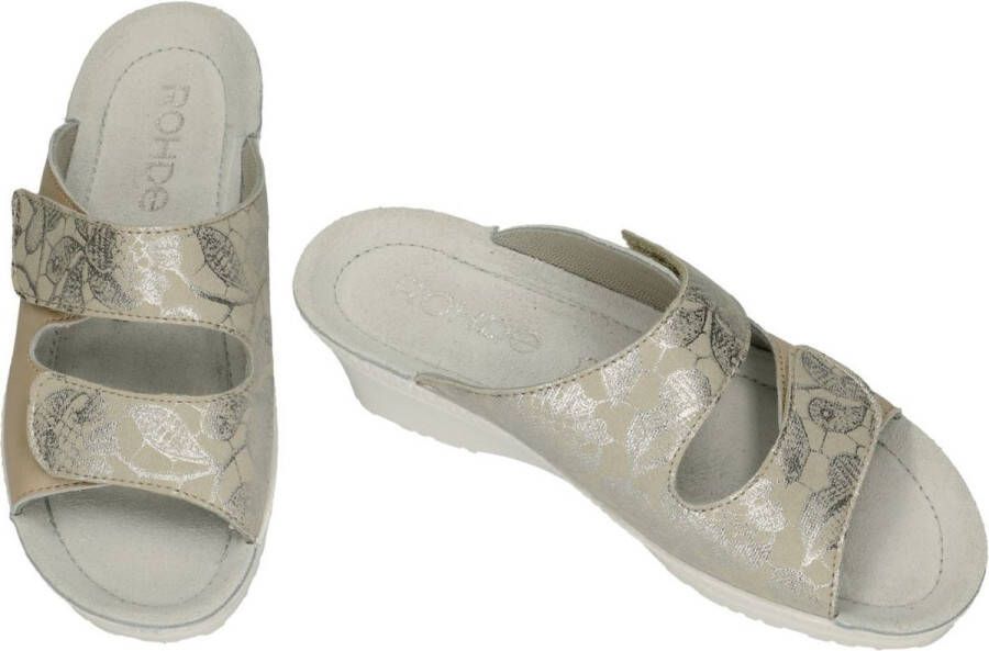 Rohde -Dames beige slippers & muiltjes - Foto 2