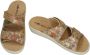 Rohde -Dames goud slippers & muiltjes - Thumbnail 3