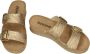 Rohde -Dames goud slippers & muiltjes - Thumbnail 2