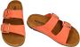 Rohde -Dames koraalrood slippers & muiltjes - Thumbnail 2
