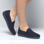 Rohde Elegante blauwe pantoffel met witte voering Blue Dames - Thumbnail 11