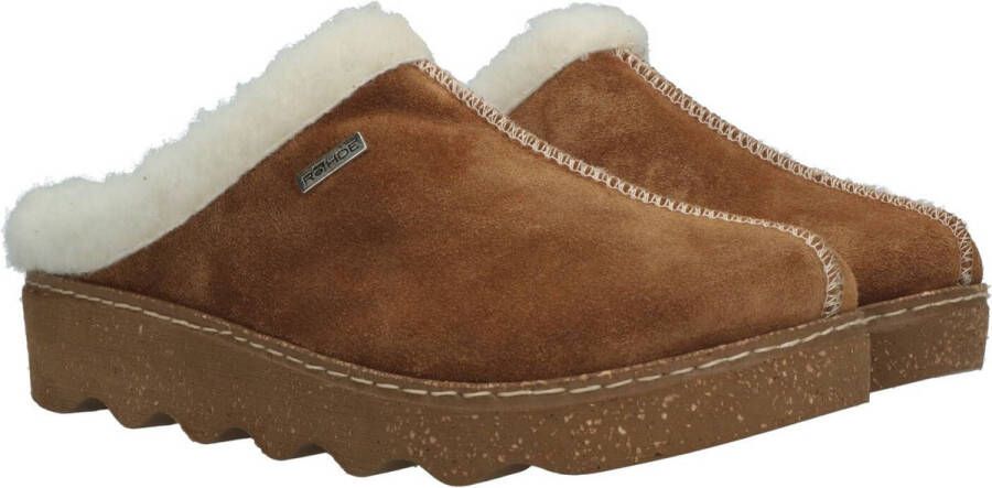 Rohde dames pantoffel Cognac