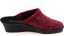 Rohde Dames Pantoffel Muil 2456-48 Rood - Thumbnail 5
