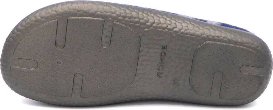 Rohde Dames Pantoffel Muil 6551-56 Blauw Combi - Foto 2