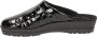 Rohde Pantoffels zwart Synthetisch Dames - Thumbnail 9