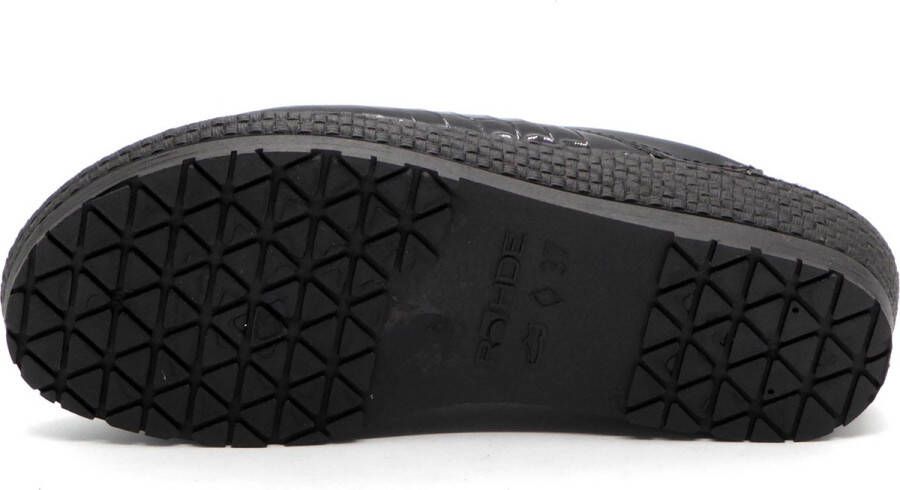 Rohde Pantoffels zwart Synthetisch Dames - Foto 12
