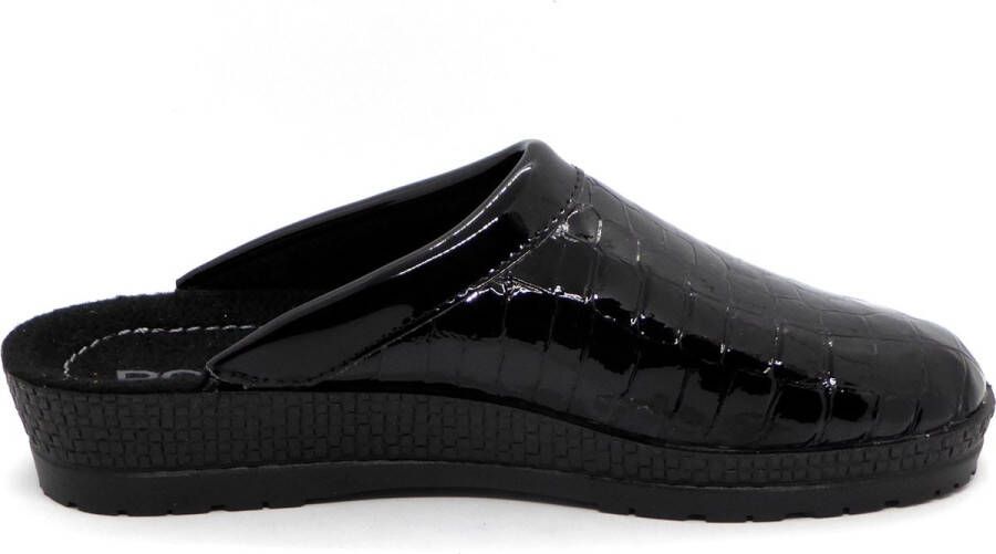 Rohde Pantoffels zwart Synthetisch Dames - Foto 13