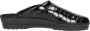 Rohde Pantoffels zwart Synthetisch Dames - Thumbnail 8