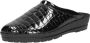 Rohde Pantoffels zwart Synthetisch Dames - Thumbnail 9