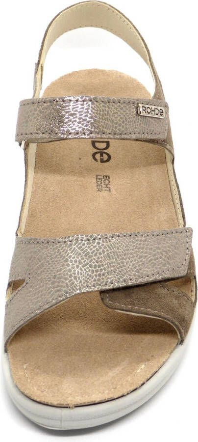 Rohde Dames Sandaal 5739-77 Taupe - Foto 4