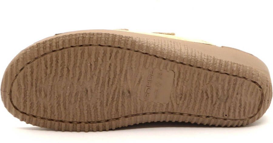 Rohde Dames Slipper 1932-16 Beige Multi - Foto 5