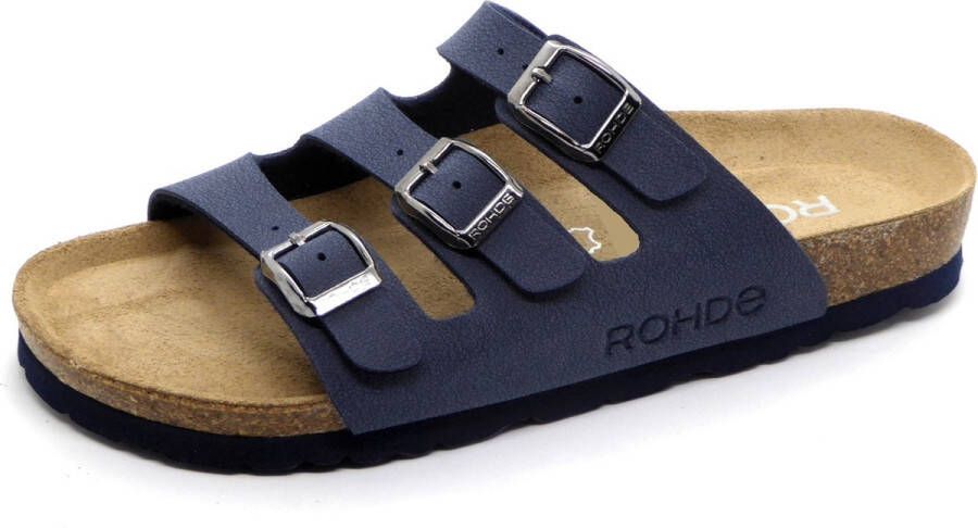 Rohde Dames Slipper 5618-56 Blauw