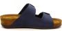 Rohde 5856-56 Dames Slippers Blauw - Thumbnail 3