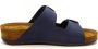 Rohde 5856-56 Dames Slippers Blauw - Thumbnail 11