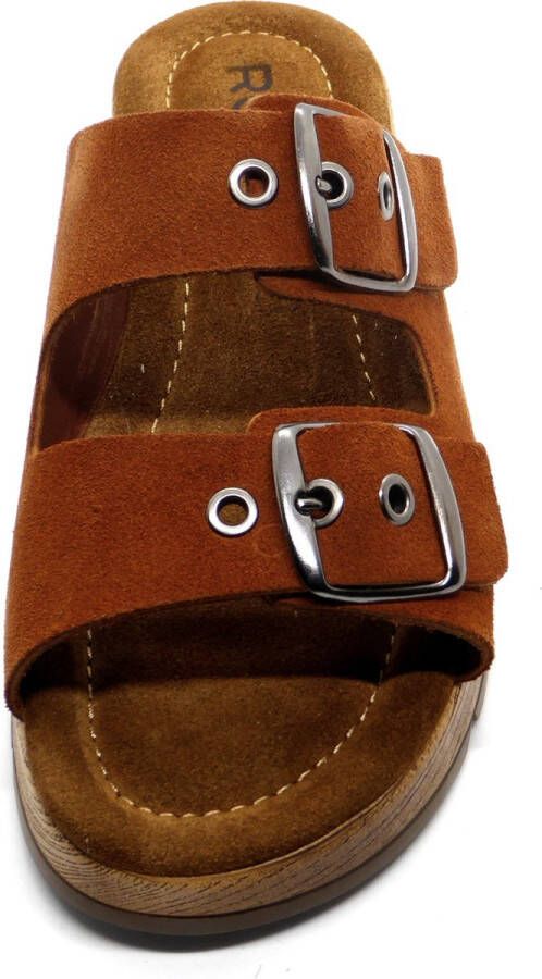 Rohde Dames Slipper 6262-74 Nut Bruin