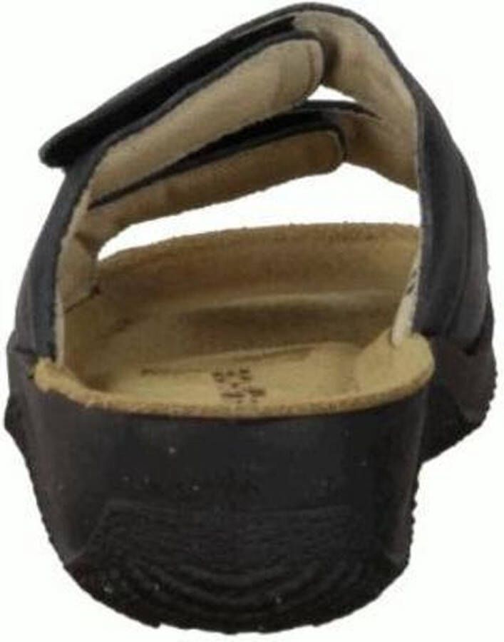 Rohde Dames Slipper Klittenbandsluiting Blauw