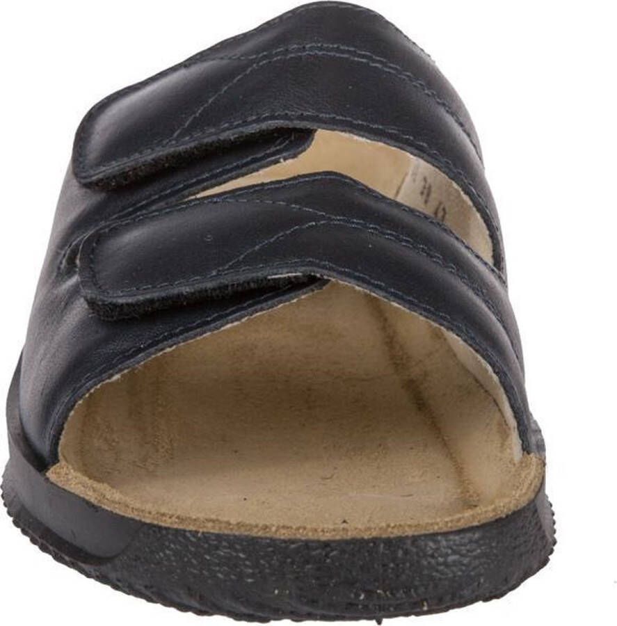 Rohde Dames Slipper Klittenbandsluiting Blauw
