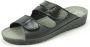 Rohde Dames slipper 1408-90 Zwart - Thumbnail 10