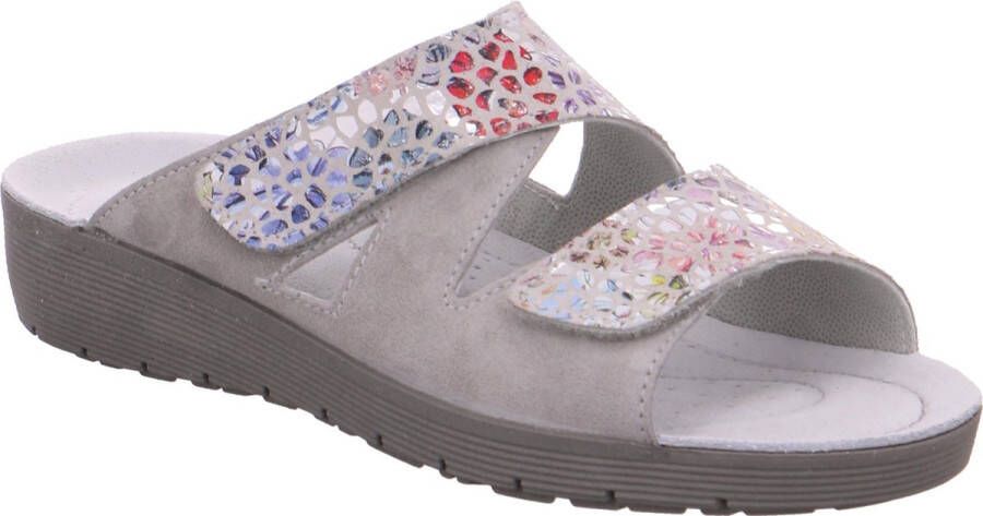 Rohde Dames slippers Open Teen grijs