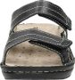 Rohde Dames slippers Open Teen Zwart - Thumbnail 6