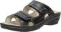 Rohde Dames slippers Open Teen Zwart - Thumbnail 7