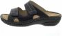 Rohde Dames slippers Open Teen Zwart - Thumbnail 13