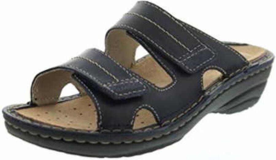 Rohde Dames slippers Open Teen zwart