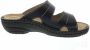 Rohde Dames slippers Open Teen Zwart - Thumbnail 12