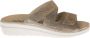 Rohde Dames Slippers Met Klittenband Sluiting Goud - Thumbnail 5