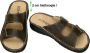 Rohde -Heren bruin donker pantoffels & slippers - Thumbnail 3