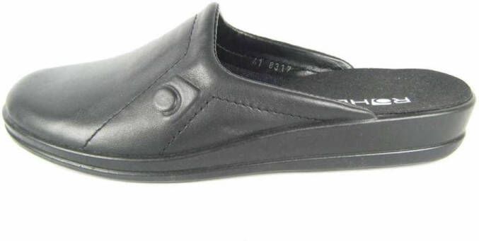 Rohde Heren Pantoffel Muil 1558-90 Zwart