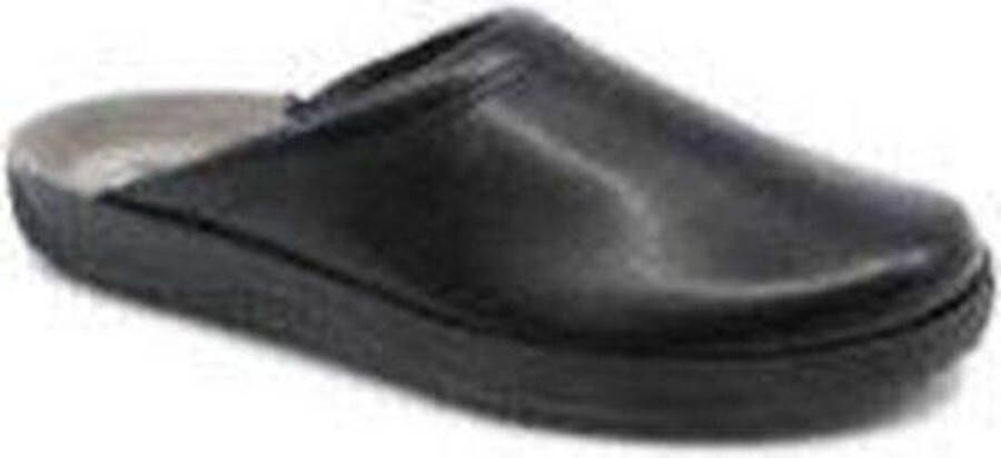Rohde Pantoffels Zwart Leer 370410 Heren Leer - Foto 9