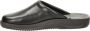 Rohde Pantoffels Zwart Leer 370410 Heren Leer - Thumbnail 12