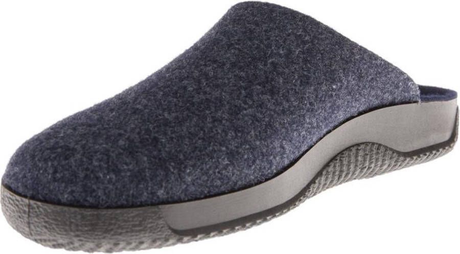 Rohde Heren Pantoffels Instap Pantoffels Blauw