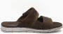 Rohde Heren Slipper 5984-61 Olijf Bruin - Thumbnail 4