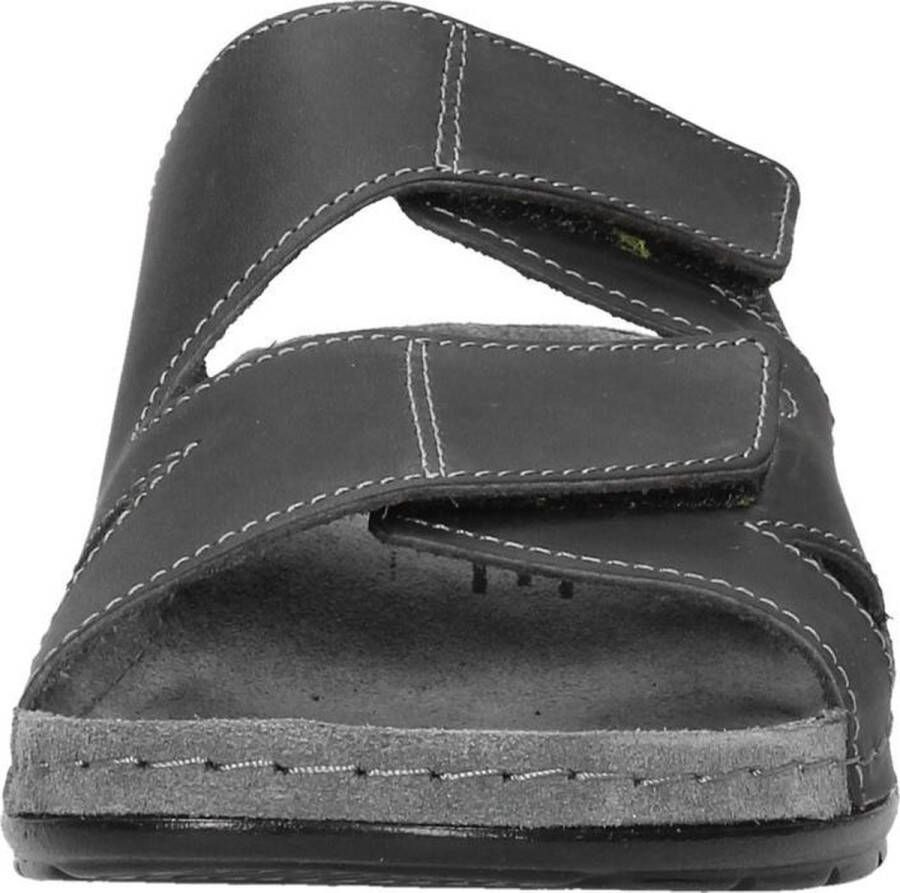Rohde Heren slippers Open Teen Donkergrijs