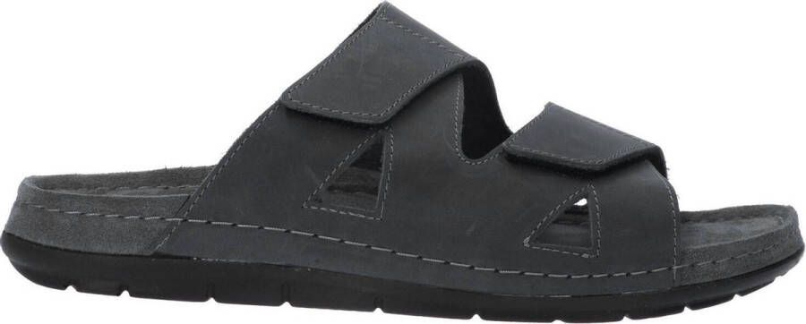 Rohde Heren slippers Open Teen Donkergrijs