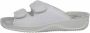 Rohde Leren Dames Slippers Wit - Thumbnail 4