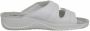 Rohde Leren Dames Slippers Wit - Thumbnail 7