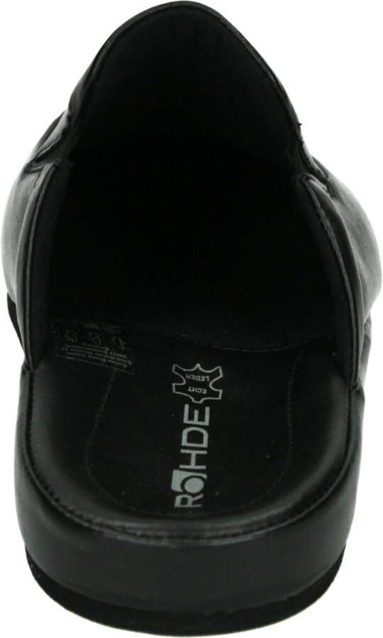 Rohde 6607~~~~~~~~~~~~~~~~~~~~~~~~~~ Heren pantoffels Zwart - Foto 7