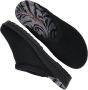 Rohde Pantoffels Dames Sloffen Instappers Canvas Harde zool Open hiel 2291 Zwart - Thumbnail 10