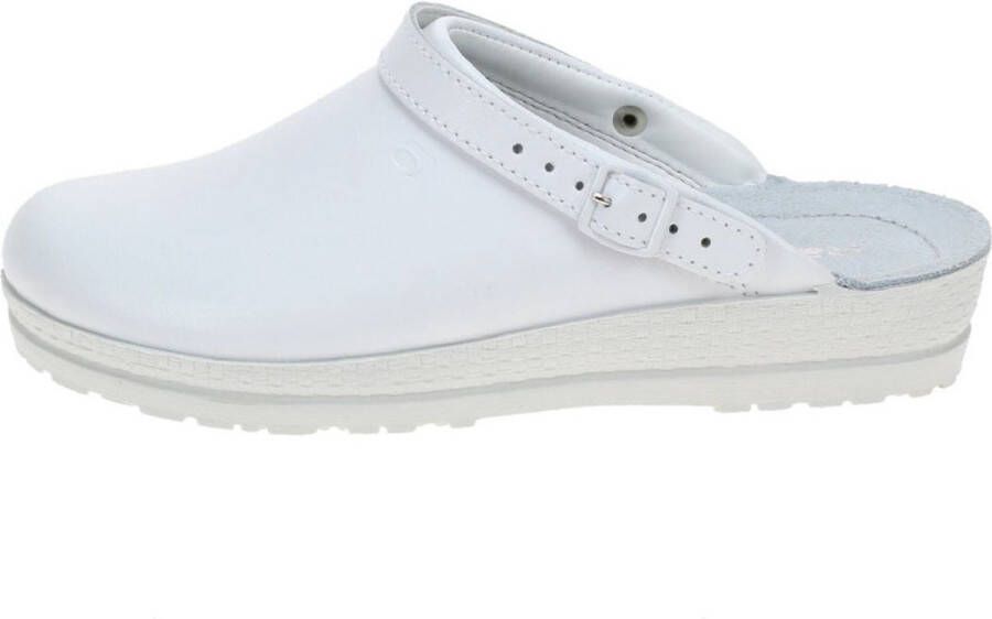 Rohde Neustadt d Clogs Dames Doctor Ziekenhuispantoffels Schoenen 1440 Wit - Foto 4