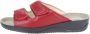Rohde Dames Slippers Met Klittenband Sluiting Rood - Thumbnail 2